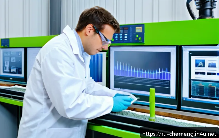화학공학과 재생 가능 원료 활용 - A modern chemical engineering laboratory focused on biomass catalytic pyrolysis: scientists in prote...